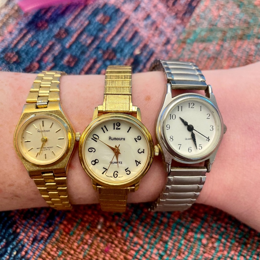 Trio of vintage watches